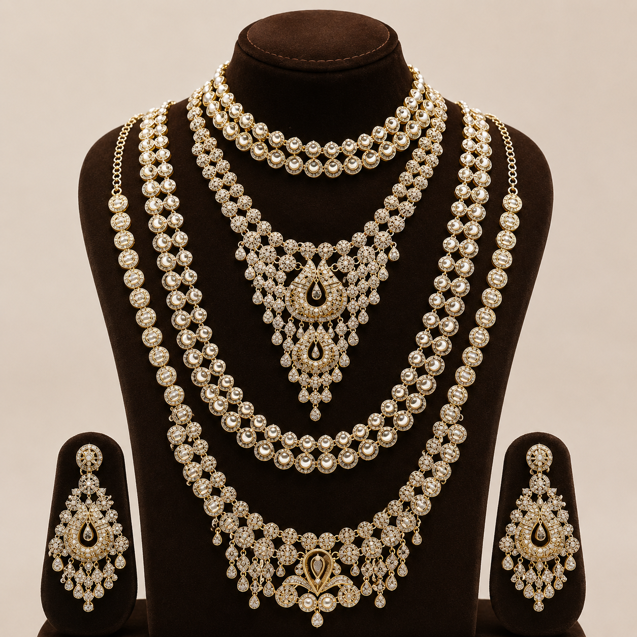 Bridal Set 2 – The Lakshmi Jadai Collection