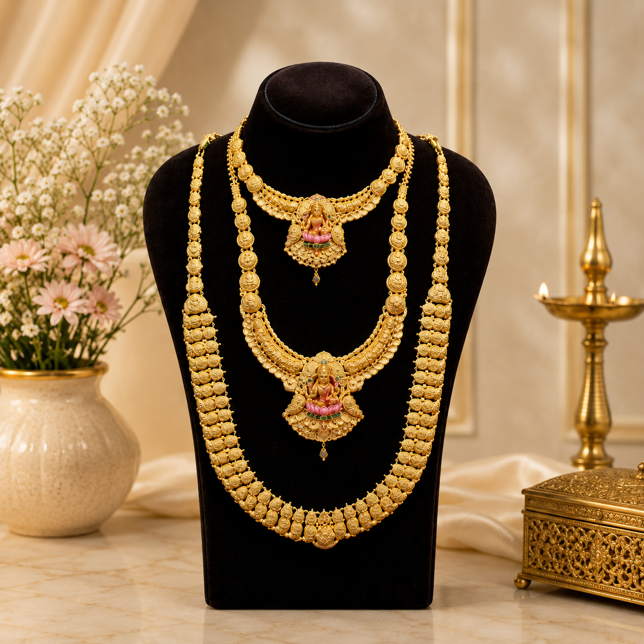 Bridal Set 6 – The Kasu Mala Bridal Set